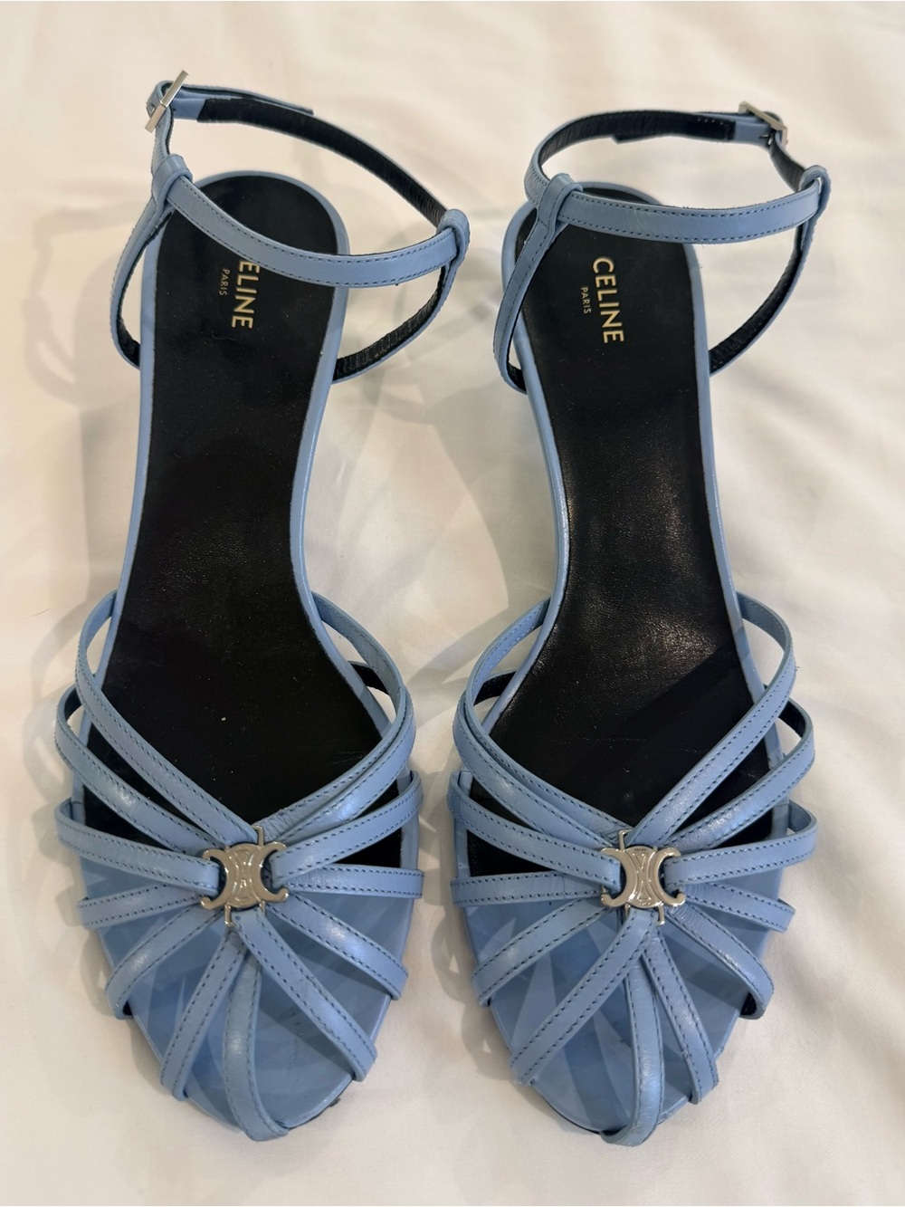 Celine Triomphe Sandal in Lambskin